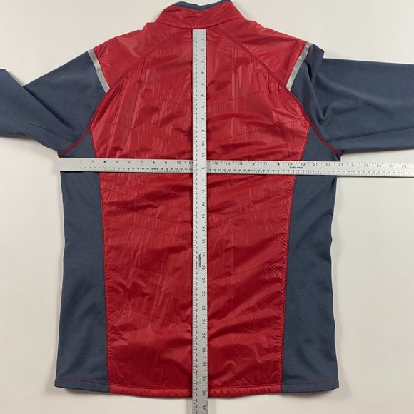 NWT Sugoi Alpha Hybrid Jacket Mens XL Chili Red Polartec - Picture 7 of 12